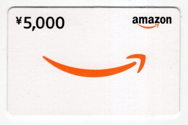 Yahoo!オークション - Amazon アマゾンギフト券 5000円分 現物