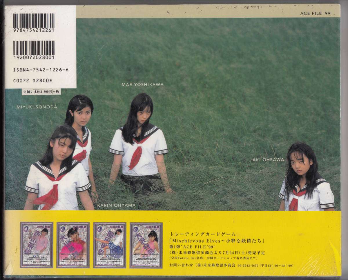 塚田和徳 撮影 女性アイドル写真集 小粋な妖精たち ACE FILE'99 大沢安希 園田美幸 大山華林 吉川茉絵 - 複数被写体 塚田和徳 撮影 女性アイドル写真集 小粋な妖精たち ACE FILE'99 大沢安希 園田美幸 大山華林 吉川茉絵 - 複数被写体