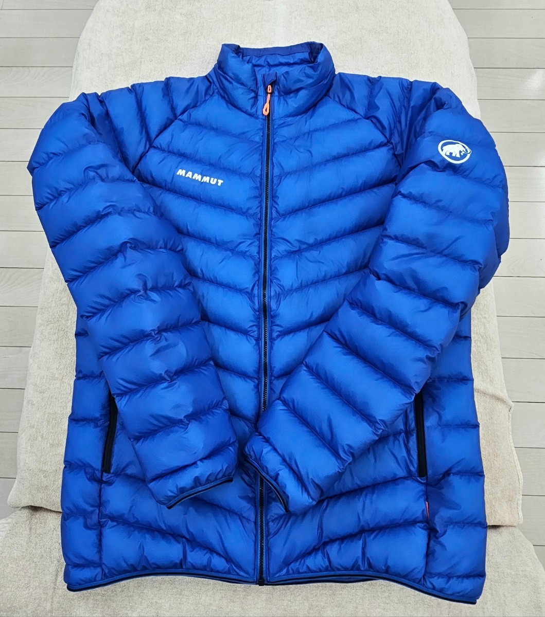 MAMMUT Meron Light IN Jacket AF Men (XL) マムート メロン ライト ダウンジャケット 青 ブルー_画像1