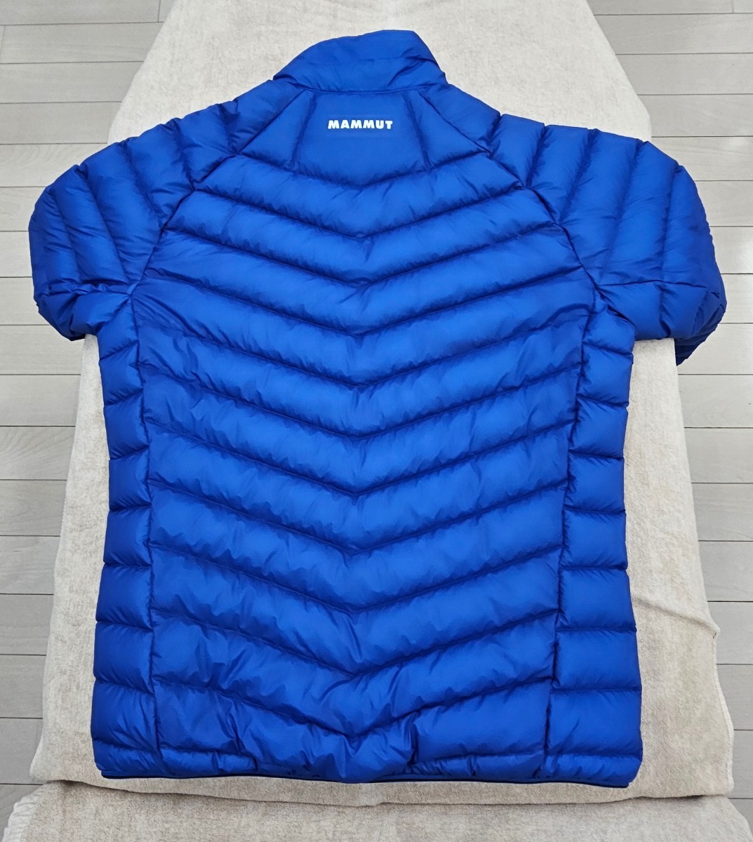 MAMMUT Meron Light IN Jacket AF Men (XL) マムート メロン ライト ダウンジャケット 青 ブルー_画像3