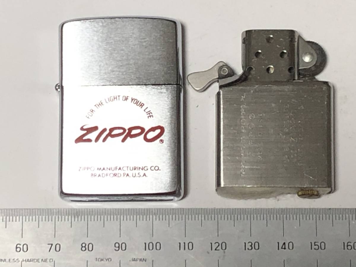 未使用 ZIPPO ジッポー ロゴマーク 1983年製 赤　レッドロゴ 希少 アメリカ 喫煙具 MADE IN USA _画像7