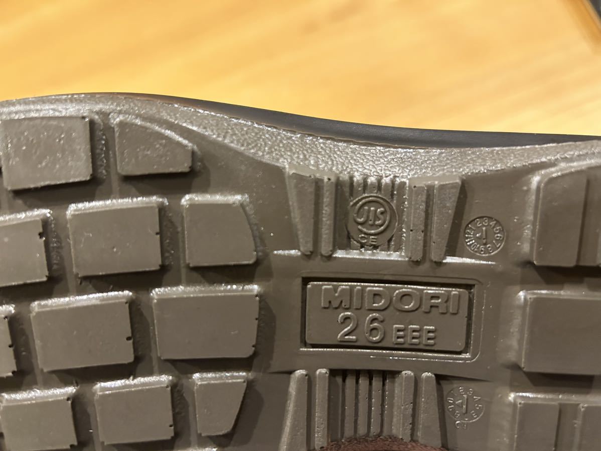 スズキ純正メカニック用安全靴新品保管品ミドリ安全静電安全靴26cm_画像4