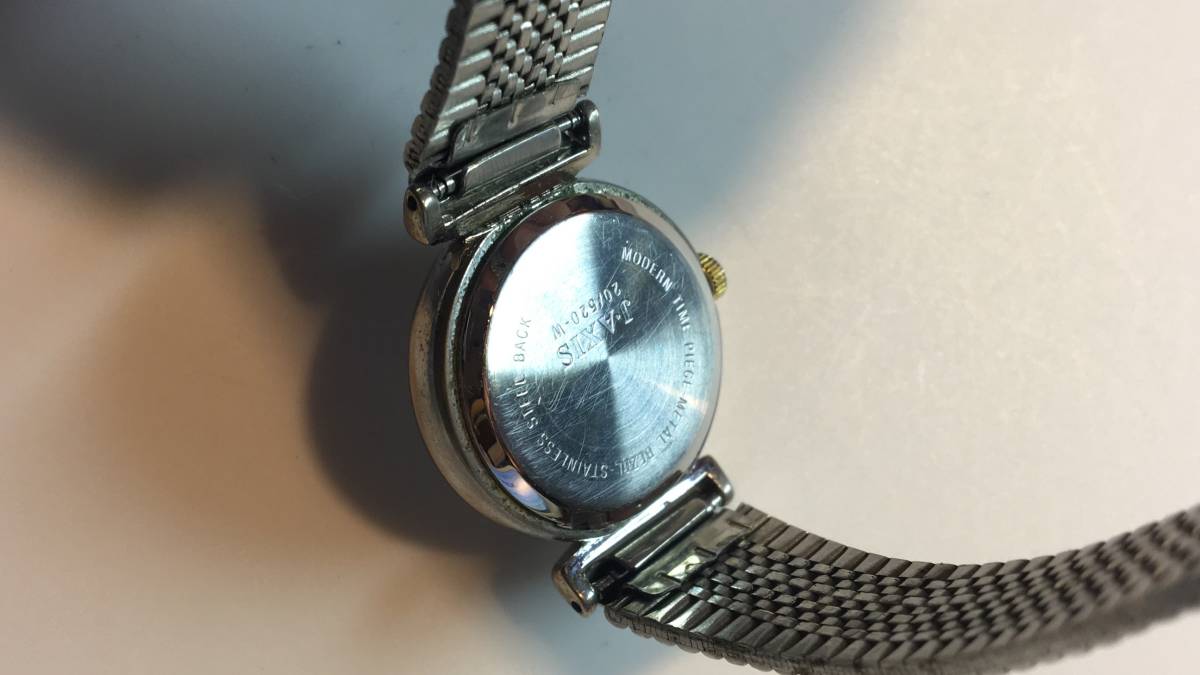 J-AXIS Dude QUARTZ レディース 腕時計 20/520-W ス