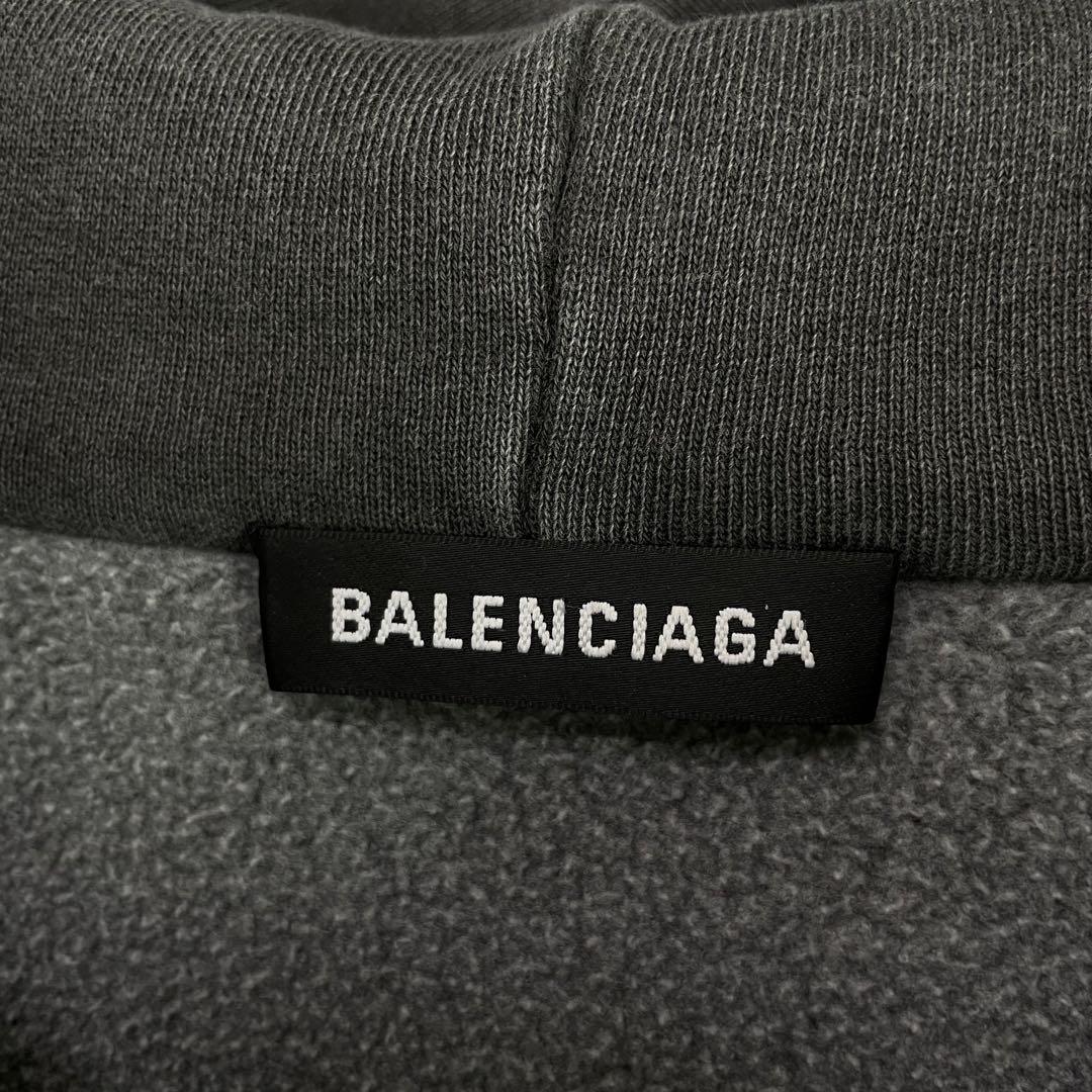 美品 木村拓哉着用 BALENCIAGA パーカー フェード加工 europa 美品 木村拓哉着用 BALENCIAGA パーカー フェード加工 europa