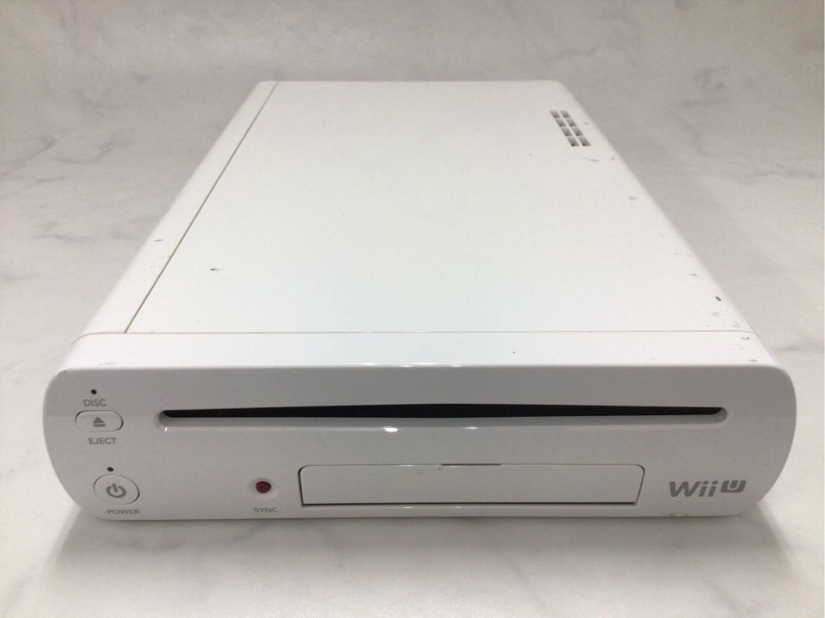 1円〜 動作確認済み 初期化済 Nintendo Wii U 本体 コントローラー ホワイト 32GB WUP-101 WUP-010_画像10
