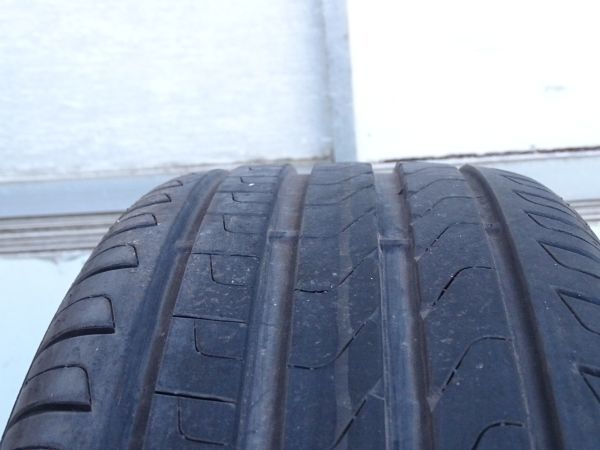 L2480vc ベンツ純正 Aクラス W177/V177 AMG 前期 ５ダブルスポーク アルミホイール ＋ PIRELLI P7 225/45R18 １本 A1774011500_画像6