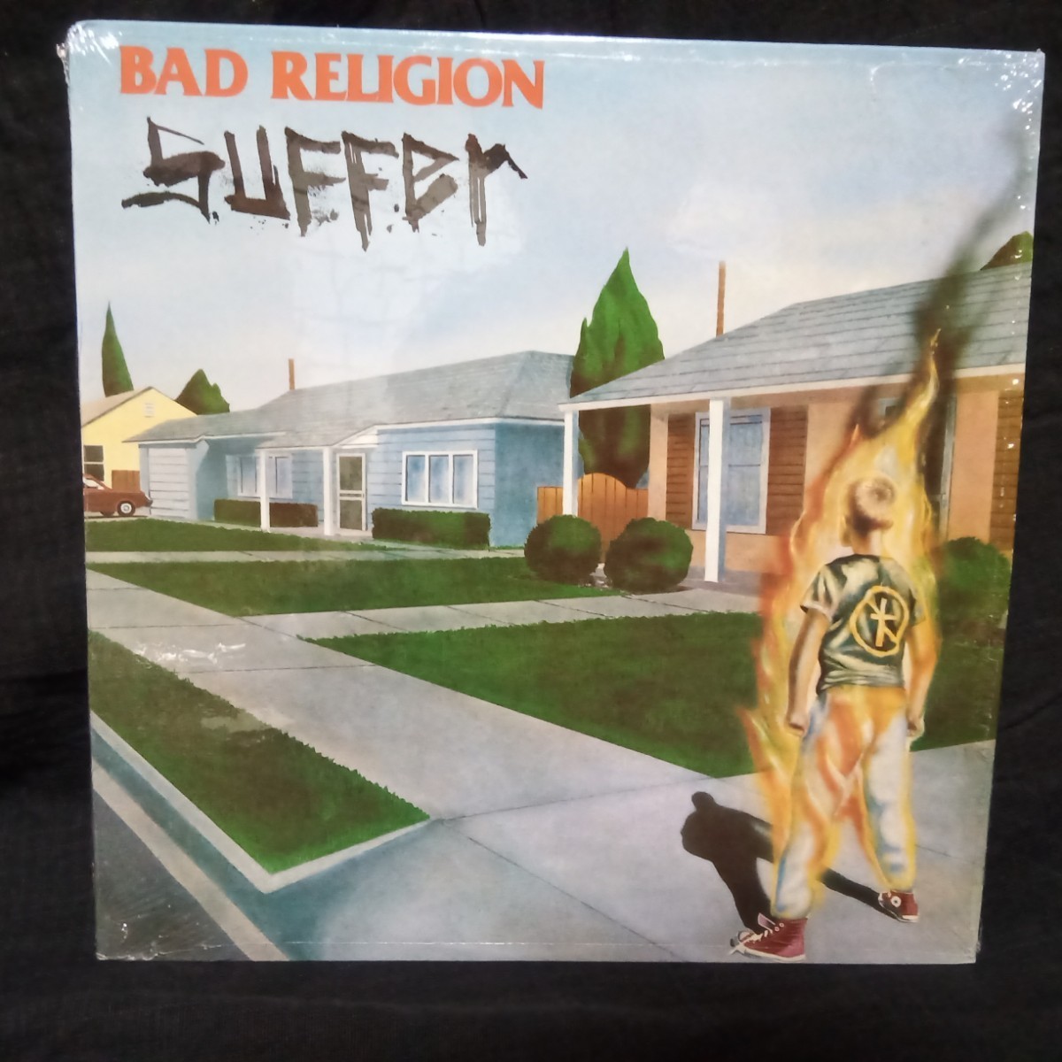 【BR01】 Bad Religion 「 Suffer 」 LPレコード　USパンク　輸入盤_画像1