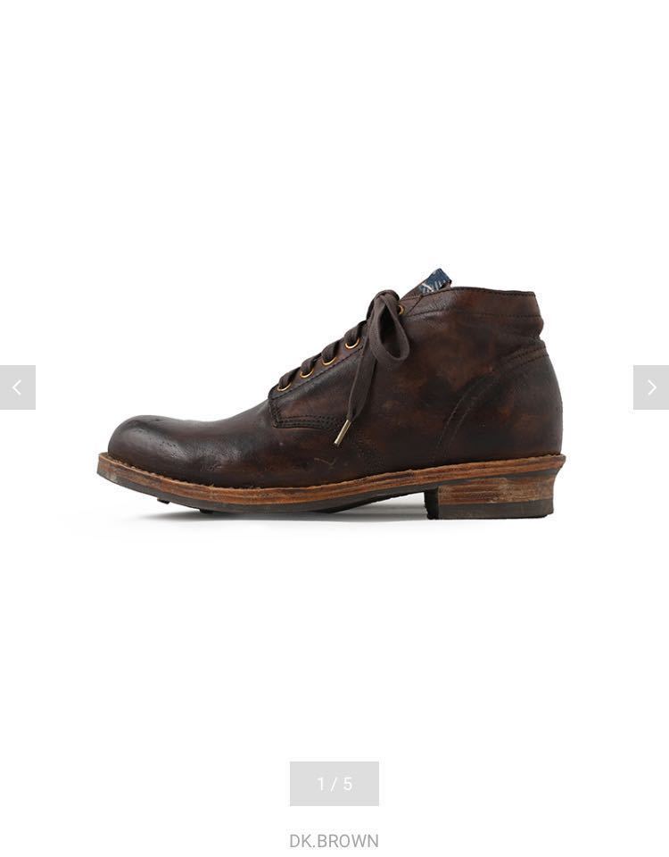 VISVIM ICT BRIGADIER BOOTS MID 0221902002003 サイズ9 27cm VISVIM ICT BRIGADIER BOOTS MID 0221902002003 サイズ9 27cm