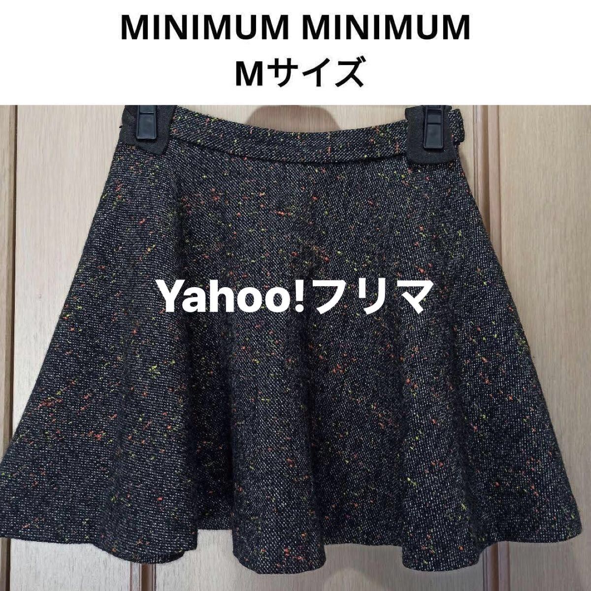 MINIMUM MINIMUM スカート ツイード カラーネップ Mサイズ ミニマムミニマム