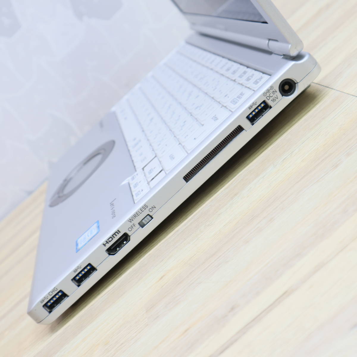 ★中古PC 高性能7世代i3！M.2 SSD128GB★CF-SZ6 Core i3-7100U Webカメラ Win11 MS Office 中古品 ノートPC★P64098_画像8