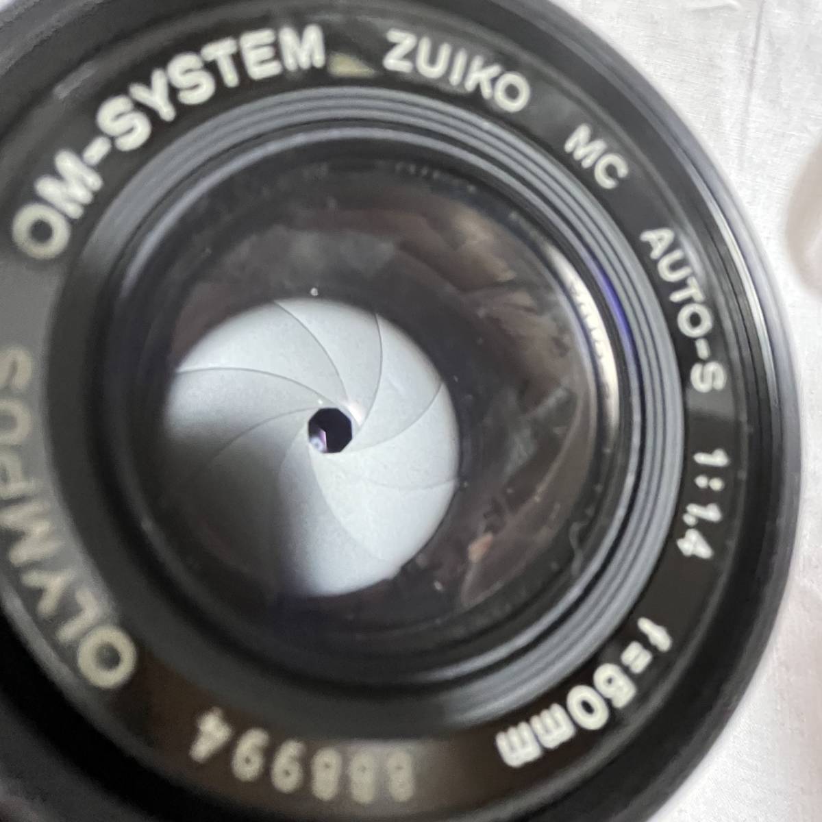 [動作確認済み] オリンパス OLYMPUS OM-SYSTEM ZUIKO MC AUTO-S 50ｍｍ F1.4　単焦点レンズ_画像8