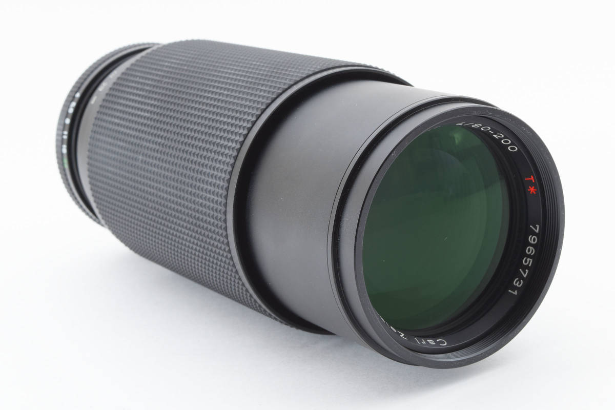 【完動美品】 CONTAX コンタックス Carl Zeiss Vario-Sonnar 80-200mm f4 T* MMJ 付属品あり_画像3