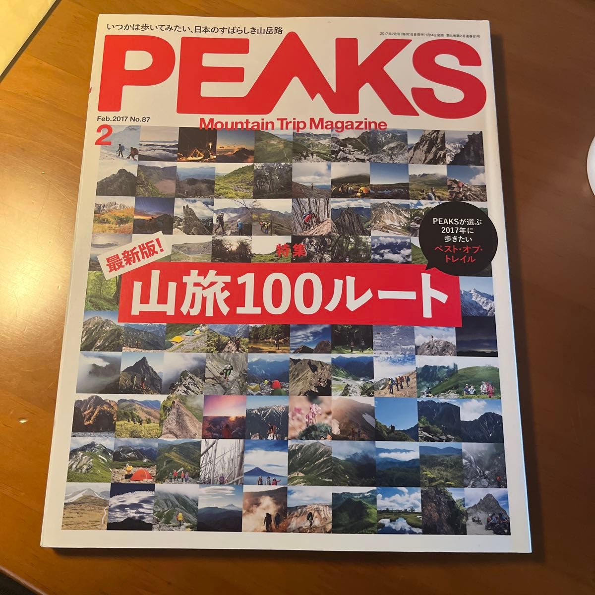 PEAKS 山旅100ルート 