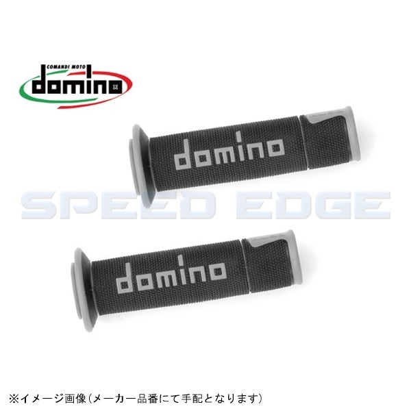 在庫あり domino ドミノ A45041C5240 グリップ A450 レーシングタイプ ブラック×グレー_画像1