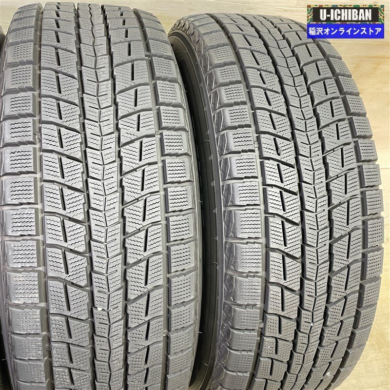 プラド ハイラックス 等 キーラーフォース 7.5-17+25 6H139.7 ダンロップ SＪ8 265/65R17 17インチ スタッドレス 4本セット 009_画像10