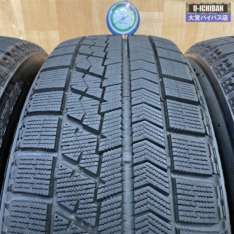 215/60R16 2019年製 ブリヂストン ブリザック VRX スタッドレスタイヤのみ 4本セット オデッセイ ヴェゼル CX-3 クラウン など _W004_画像8