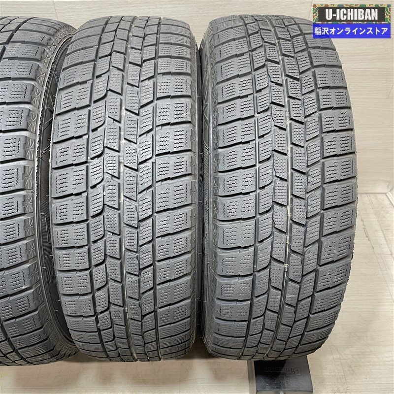 30系アルファード/ヴェルファイア 等 スマック 7-17+38 5H114.3 グッドイヤー アイスナビ6 225/60R17 17インチ スタッドレス 4本セット 009_画像9