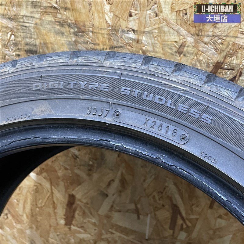 安い 225/45R18 ダンロップ ウィンターマックスWM01 スタッドレスタイヤ 4本 クラウン オデッセイ WRX S4 レヴォーグ BMW 3シリーズ等 002_画像4