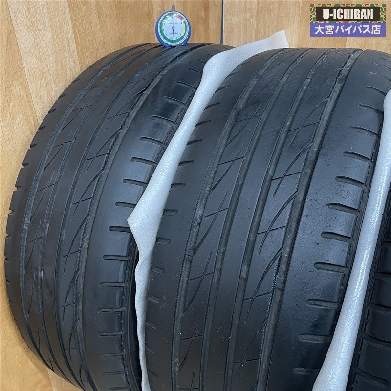 WALD ジェニュインライン F001 19インチ 7.5J +53 5H 114.3 & 225/35R19 2022年製 ルッチーニ 4本セット ～80系 ノア ヴォクシー等 #●004_画像9