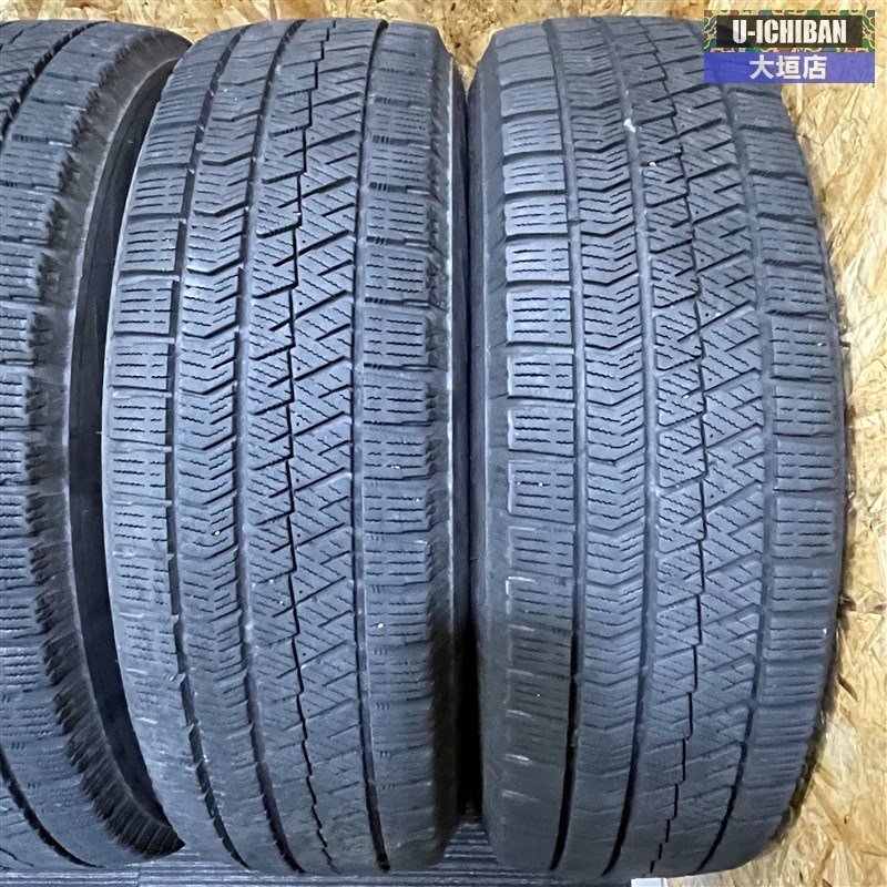 安い 185/65R15 ブリヂストン VRX2 スタッドレスタイヤ 15インチ ホイール 5.5J+42 4H100 E12 ノート デミオ MAZDA2 アクア ティーダ 002_画像10