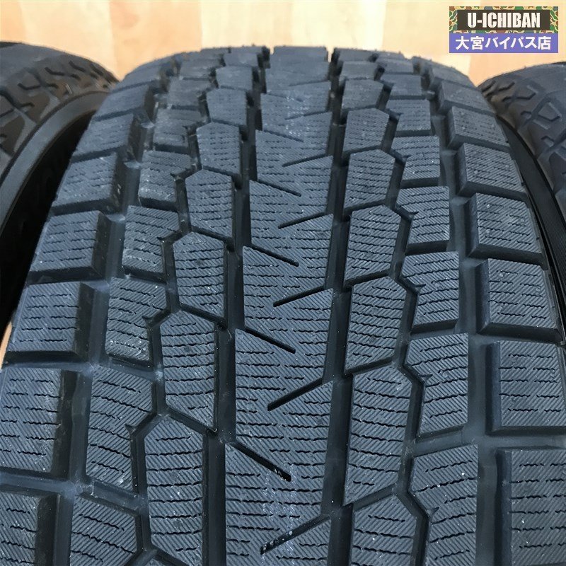 ほぼ10分山 スタッドレスタイヤのみ 2023年製 235/55R19 105Q ヨコハマ アイスガードG075 4本セット RAV4 10系レクサスLX等 _#●004_画像7