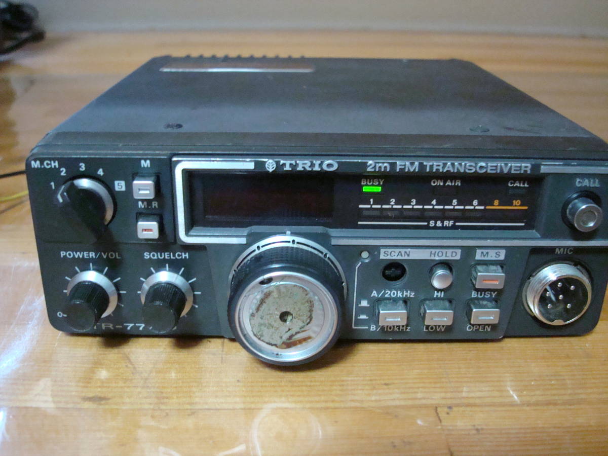 TRIO　TR-7700　144MHz FM10W　ジャンク品_画像1