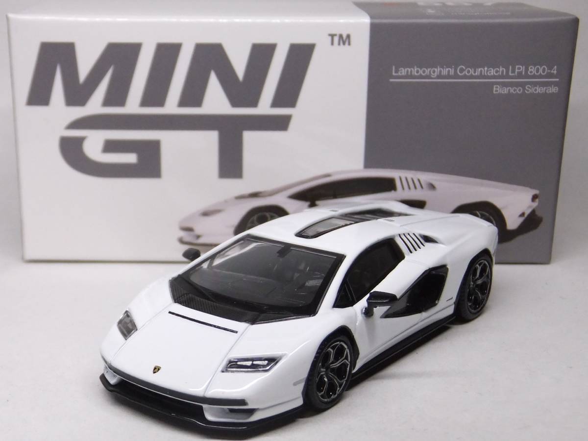 MINI GT★ランボルギーニ カウンタック LPI 800-4 Bianco Siderale MGT00567-L Lamborghini Countach LPI800-4 1/64 TSM_画像1