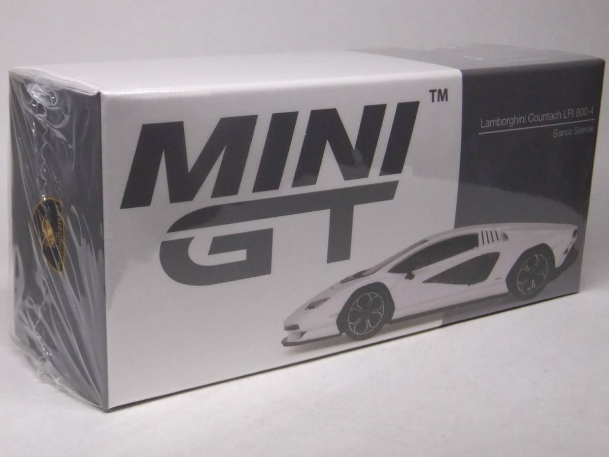 MINI GT★ランボルギーニ カウンタック LPI 800-4 Bianco Siderale MGT00567-L Lamborghini Countach LPI800-4 1/64 TSM_画像4