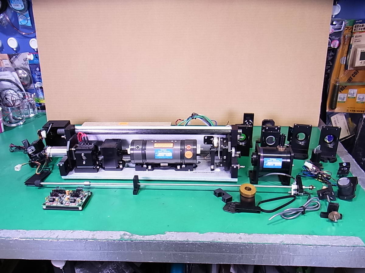 #[ prompt decision ]Continuum Electro-Optics,Inc YAG Laser disassembly parts 811U-06*MLD other mirror parts various set junk treatment .. exhibition 