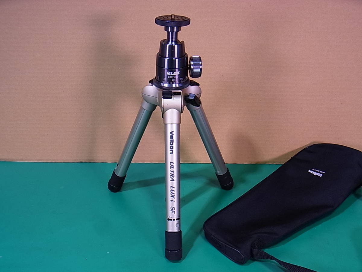 □□【即決】Velbon 三脚 ULTRA LUXi SF・SLIK 雲台 SBH-320 □□【即決】Velbon 三脚 ULTRA LUXi SF・SLIK 雲台 SBH-320