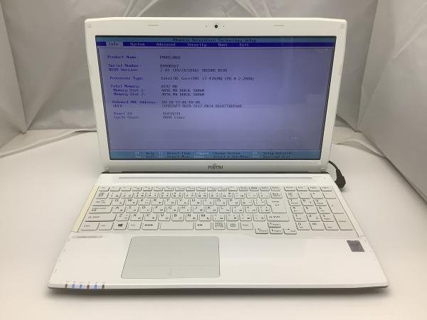 ジャンク!FUJITSU AH53/R○Core i7 4702MQ 2.2G 8G 1T_画像1