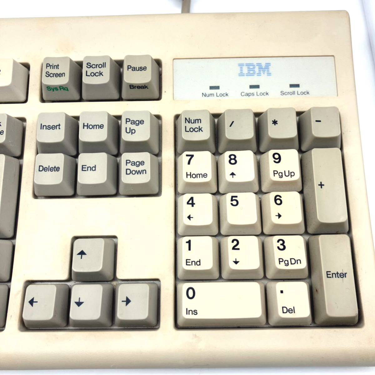 IBM/アイビーエム/キーボード/keyboard/KB-8920/PS2キーボード/レトロ/中古品/現状品/ジャンク/194_画像6