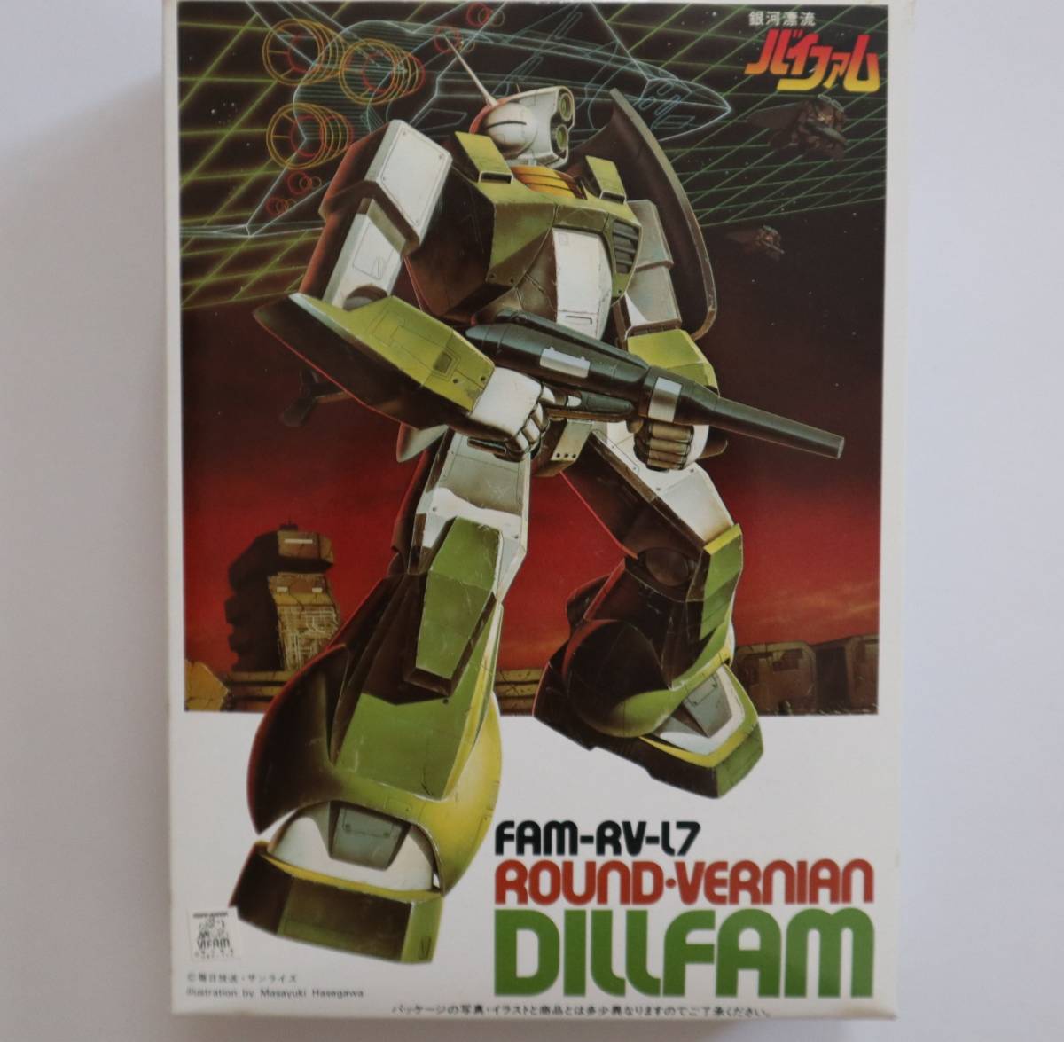 BANDAI Bandai Ginga Hyouryuu Vifam 1/144 round * bar ni Anne * dill fam not yet constructed goods 1996 year repeated . goods made in Japan that time thing out of print goods present condition goods 