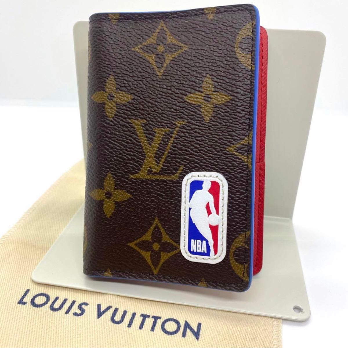 ルイヴィトン LV×NBA コラボ オーガナイザー ドゥポッシュ 80104 LOUIS VUITTON カードケース モノグラム