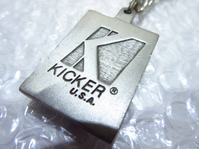 キッカー/KICKER メタルキーリング/パワーアンプデザイン【GENUINE PARTS】未使用・展示品/限定一個/_画像2