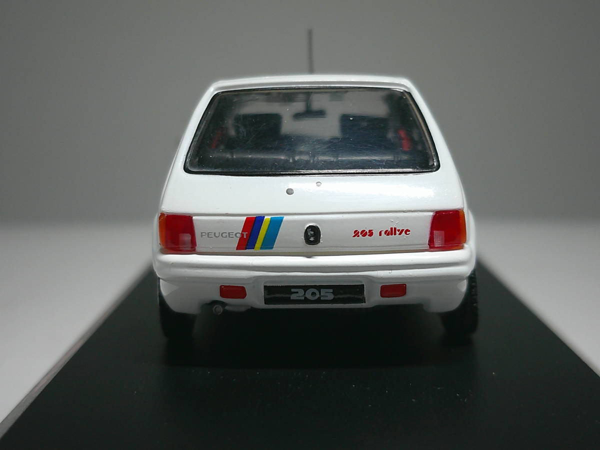 ☆1円始☆ NOREV 1/43 プジョーPeugeot 205 rallye white 1988 ☆240114_画像7