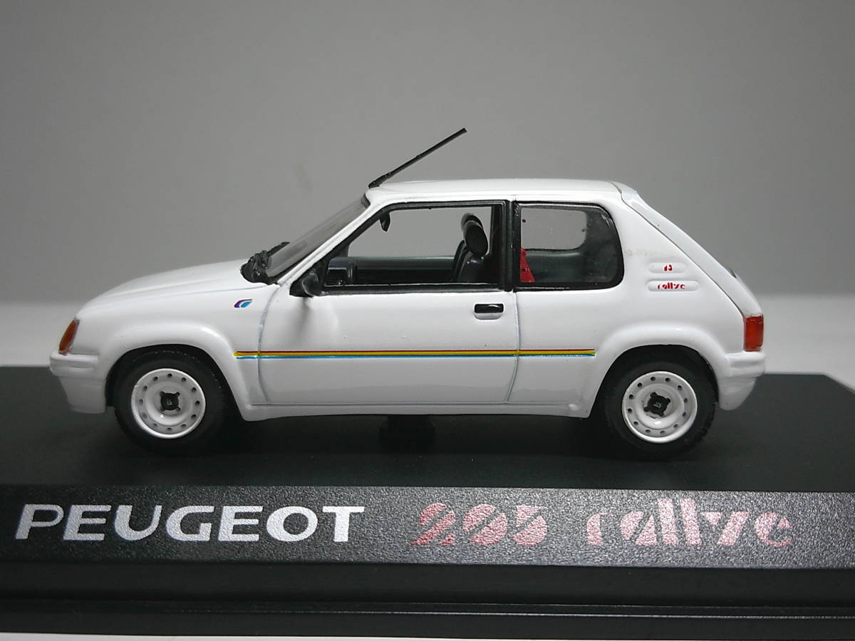 ☆1円始☆ NOREV 1/43 プジョーPeugeot 205 rallye white 1988 ☆240114_画像4