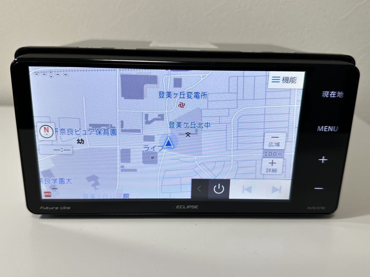 ECLIPSE イクリプス ナビ AVN-R7W メモリーナビ TV/DVD/CD/SD/Bluetooth/USB/ フルセグ　※簡易動作確認済※