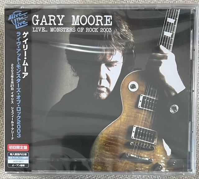 新品【国内CD】ゲイリー・ムーア ライヴ・アット・モンスターズ・オブ・ロック2003 GARY MOORE Live Monsters Of Rock 2003 IACD10617_画像1