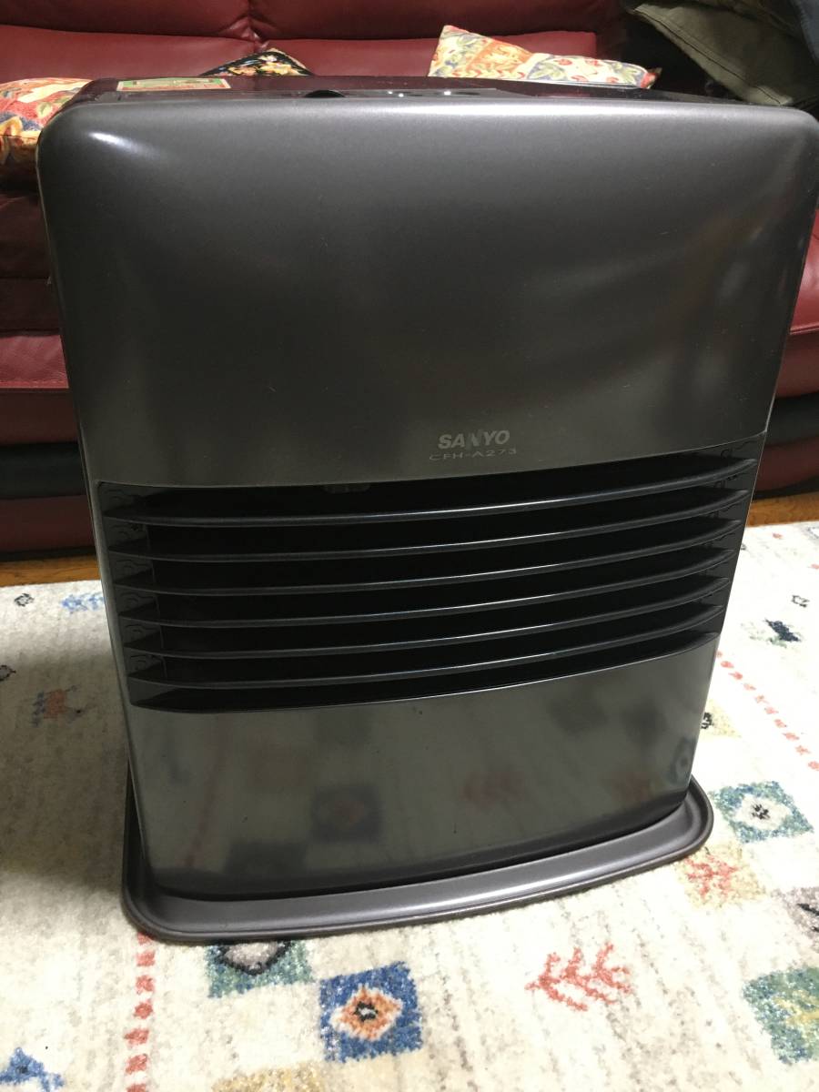  superior article Sanyo kerosene fan heater operation verification settled CFH-A273 Sanyo Electric 