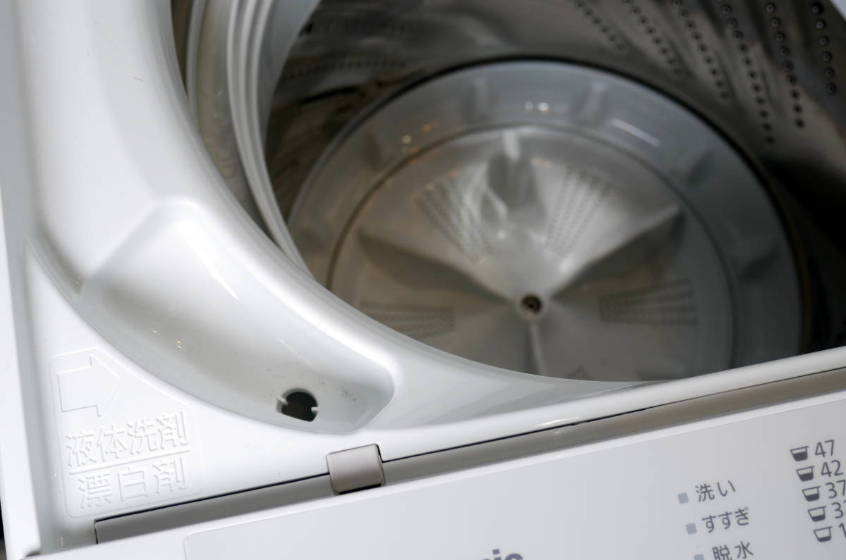 ★送料無料(R601-B238)Panasonic パナソニック 全自動電気洗濯機 NA-F50B15 5.0kg 2021年_画像5