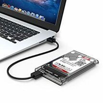 2.5インチ HDD / SSD ケース USB3.0 ハードディスクケース UASP対応 5Gbps転送 4TB（9.5mm以下） SATA3.0 ドライブ ケース_画像9