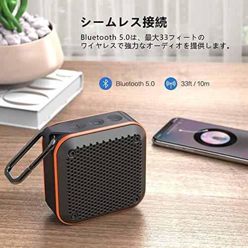 LEHII BT525 Bluetooth スピーカー TWS対応 12時間連続再生 【microSDカード & FMラジオ対応/_画像6