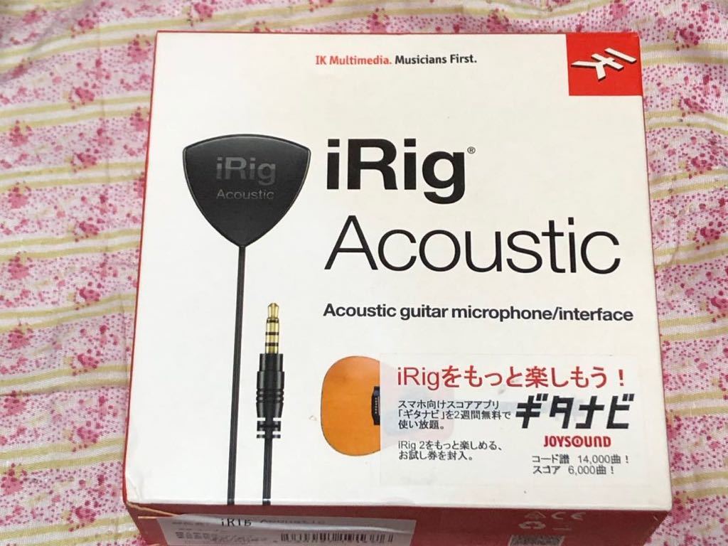 IK Multimedia iRig Acoustic 動作可　中古品_画像1