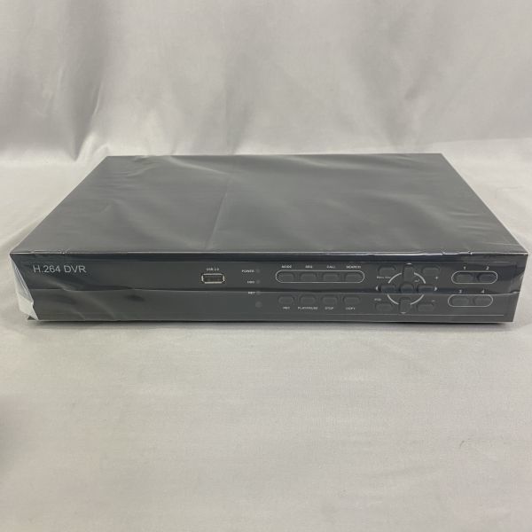 未使用 H.264 DVR-R407T 4CH 960H 監視用デジタルレコーダー 防犯 監視カメラ用デッキ 防犯カメラ【88-22】_画像8