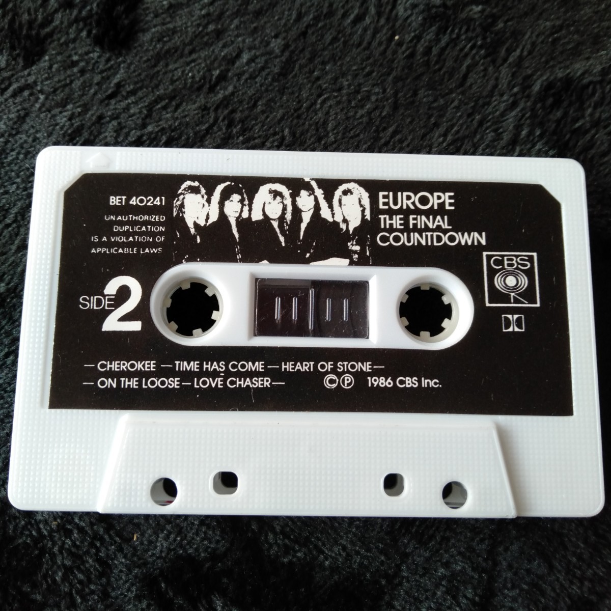 ま016 THE FINAL COUNTDOWN EUROPE ファイナル・カウントダウン ヨーロッパ カセットテープ 昭和レトロ_画像7