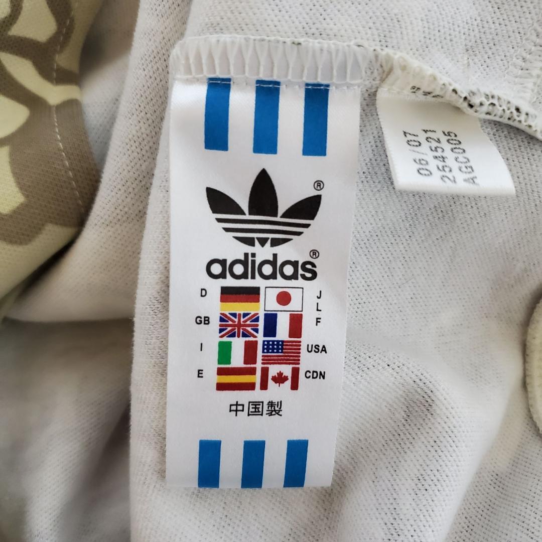 adidas Originals アディダス オリジナルス トラックジャケット フラワーカモ Lサイズ 万国旗タグ ジャージ カモフラ 迷彩 メンズ【k76】