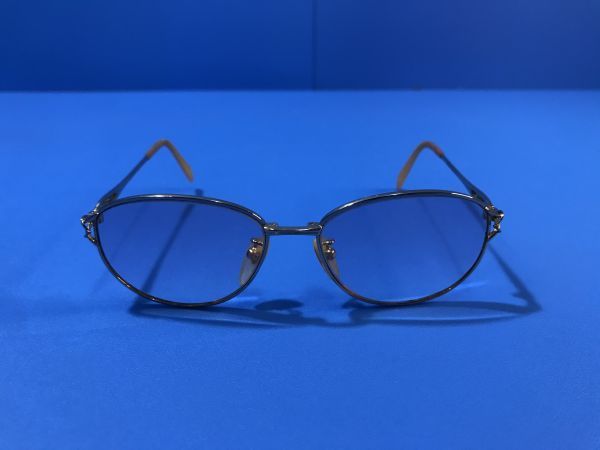 3【 Valentino Rdy 】ITALY メガネ 眼鏡 度入りレンズ 色付き【 ION TITAN 54ロ15 135 V-3424 】60_画像1