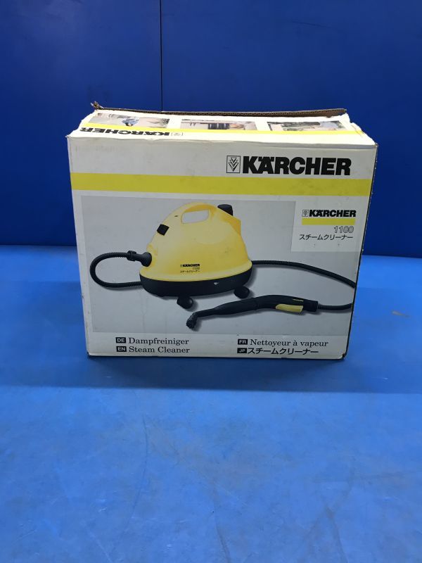 【 ケルヒャー / KARCHER 】スチームクリーナー【 K1100 】掃除用品 取説付き 100_画像9