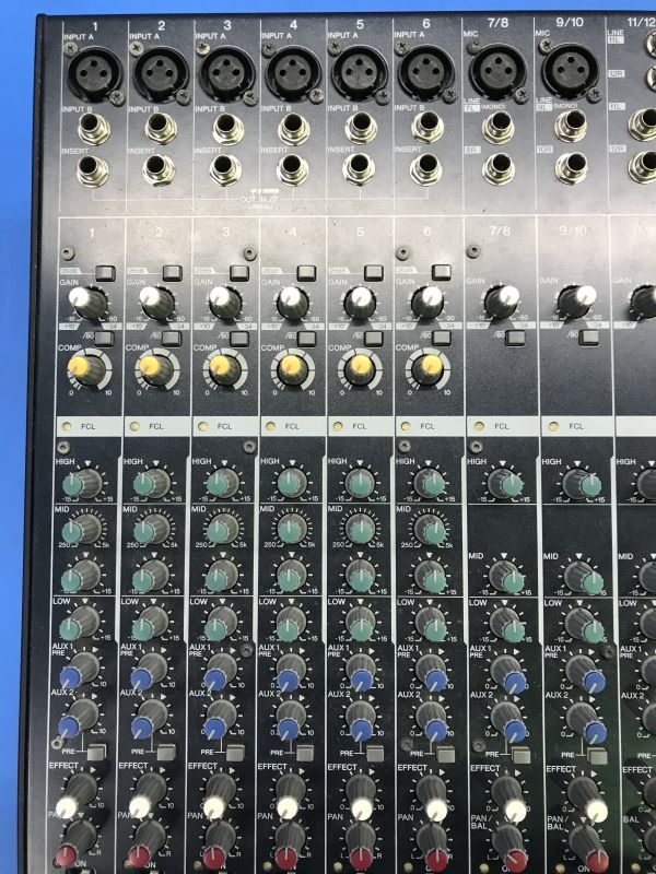 6【 ヤマハ / YAMAHA 】POWERED MIXER【 EMX5014C 】パワードミキサー ミキサー 音楽機材 器材 120_画像6